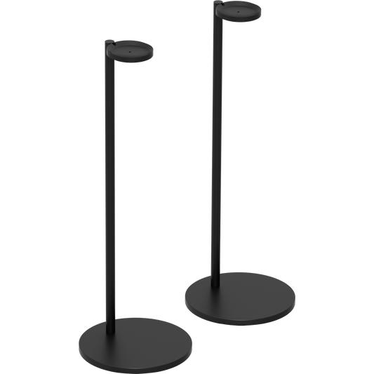 Era 100 Stand Pair WW (White/Black) - Gordon's Audiovisual