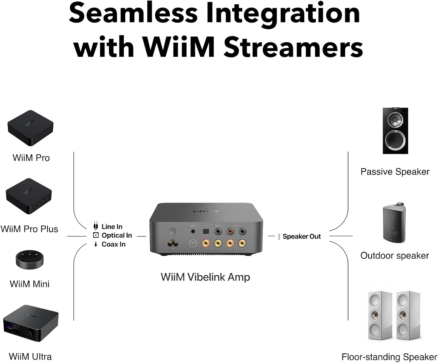 WiiM Vibelink Amp 解码合并放大器 - Gordon's Audiovisual