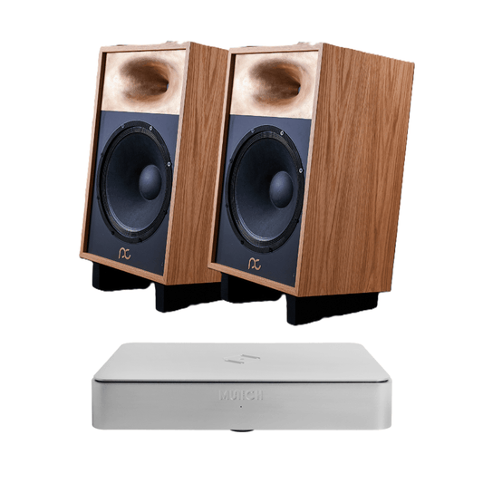 HiFi Package Pitt Giblin SUPERWAX mini Speakers & Silent Angel MU Streamer - Gordon's Audiovisual